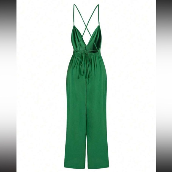 Elegant Green Jumpsuit | NEW - Picture 3 of 3